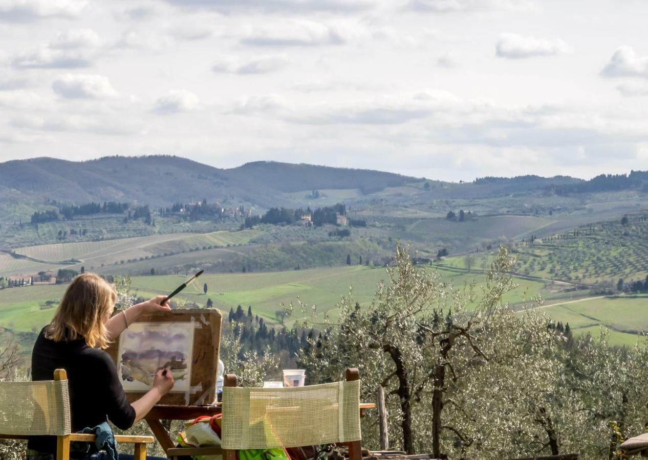 לינה וארוחת בוקר גרבה אין קיאנטי Ancora Del Chianti מראה חיצוני תמונה